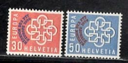 SWITZERLAND SC# 376-7 VF/MNH