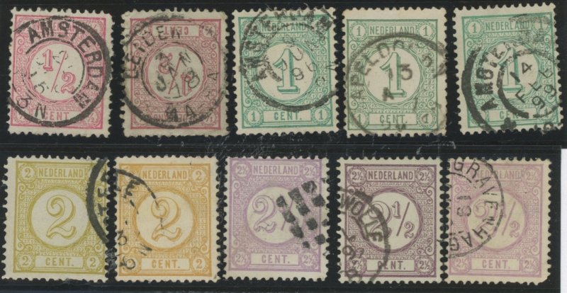 Netherlands #34/37c Used Single