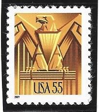 US #3471, Eagle, M-NH*-