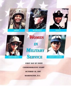 USPS First Day of Issue Ceremony Program #3174 Women in Military Service 1997