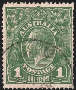 Australia SC#23 1d King George V (1924) Used