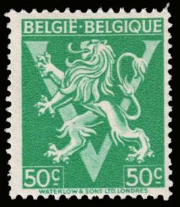 Belgium - Scott 342 - Mint-Hinged