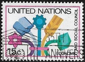 United Nations - NY - # 341 - Economic & Social Council - used