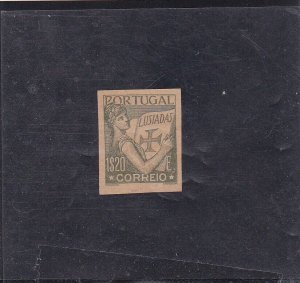 PORTUGAL LUSIADAS  1$20 IMPERFORATED FINAL COLOUR PROOF (1931)  MH