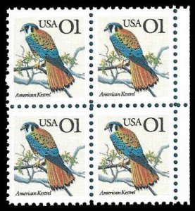 PCBstamps   US #2476 Block 4c(4x01)Kestrel, MNH, (14)