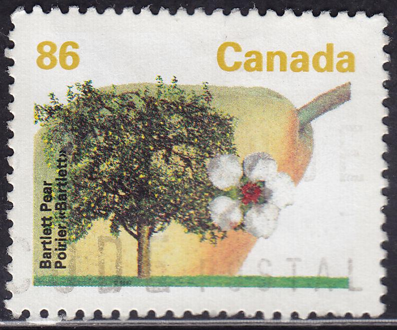 Canada 1372 USED 1992 Bartlett Pear Tree 86