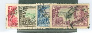 Southern Rhodesia #33-36 Used Single (Complete Set) (Jubilee)