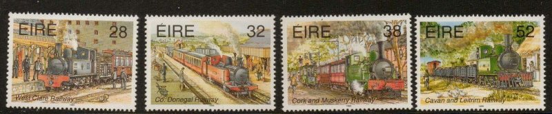 IRELAND SG941/4 1995 TRANSPORT NARROW GAUGE RAILWAYS MNH