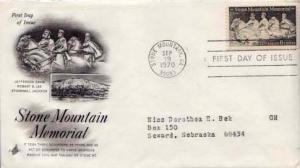 United States, First Day Cover, Georgia, Military Related