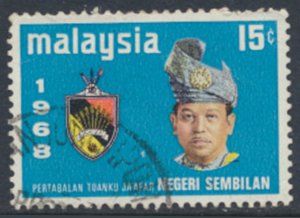 Negri Sembilan  SC# 83 Used  Orchids Flowers see details & scans