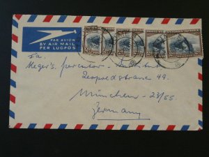 air mail cover 1952 sent from Tsumeb South West Africa 91180