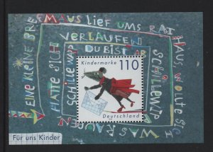Germany  #2053  MNH  1999   sheet for the children
