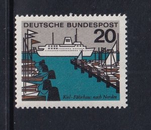 Germany  #871  MNH 1964  State Capitals 20pf  Kiel