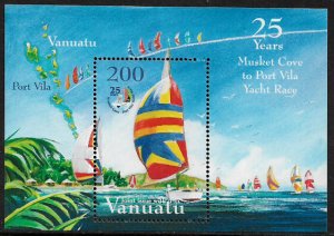Vanuatu #861a MNH S/Sheet - Musket Cove to Port Vila