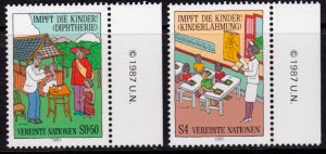 UN Vienna 76-77 MNH (1987)