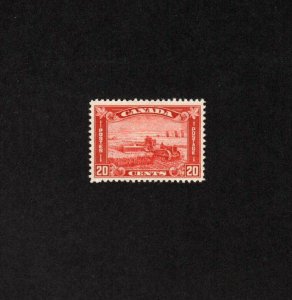 CANADA MINT 20 CENT BROWN RED LEAF ISSUE VF SCOTT # 175