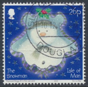 Isle of Man SG 1112  Sc# 1009   Used  Christmas  see details & scans