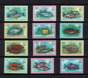 Tuvalu: 1997  Fish (2nd Series),  MNH set.