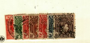 Nigeria #53-5,58,60,66 used CV$4.55