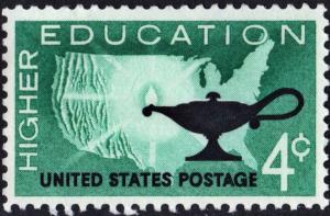 SC#1206 4¢ Higher Education Issue (1962) MNH