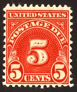 U.S. #J83 MINT OG LH