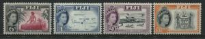 Fiji QEIi 1959-61 6d, 1/, 2/6d, and £1 mint o.g.