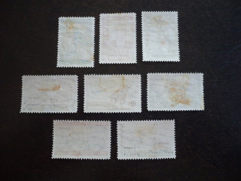 Stamps - Cuba - Scott# 423-430 -Used  Set of 8 Stamps