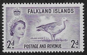 FALKLAND ISLANDS SC# 124  FVF/MNG 1956