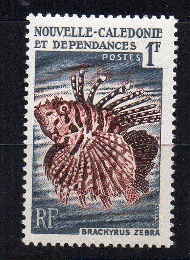 NEW-CALEDONIA - FISH - BRACHYRUS ZEBRA - 1959 -