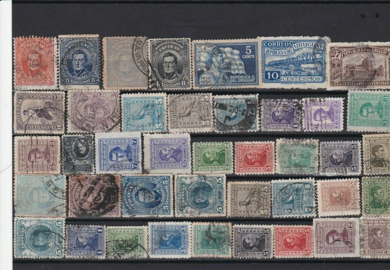 uruguay  used collectable stamps ref r12362