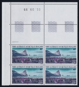 French Antarctic Territory 268 TL Block MNH Penguins, Larose Bay