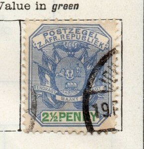 Transvaal 1896 Early Issue Fine Used 2.5d. NW-174619