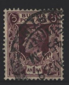 Burma Sc#22 Used