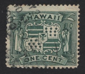 United States USED Hawaii Scott Number 80  F-VF  #A2   - BARNEYS