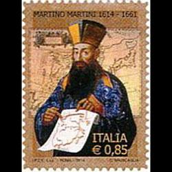 ITALY 2014 - Scott# 3221 Father Martini Set of 1 NH