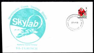 Australia Skylab SL-2 Launch Honeysuckle Creek Tracking Station 1973 Cover