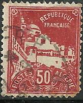 Algeria - 50  - Used  - SCV-0.25