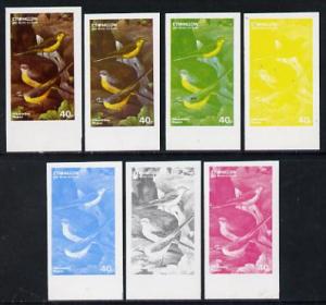 Eynhallow 1977 Birds #01 Yellow & Grey Wagtails 40p s...