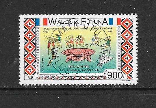 WALLIS & FUTUNA #384  HUMAN RIGHTS   CANCELLED