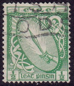 Ireland - 1922 - Scott #65 - used - Sword of Light