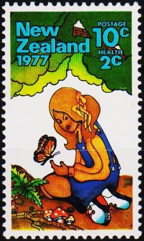 New Zealand. 1977 10c+2c S.G.1151 Unmounted Mint