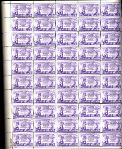 U.S. #MINT PL# SHEET OG NH 