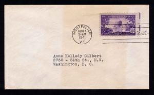 US #903 VERMONT STATEHOOD ISSUE MONTPELIER 1ST DAY COVER 1941 - VF (ESP#624)