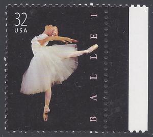 #3237 32c American Ballet 1998 Mint NH