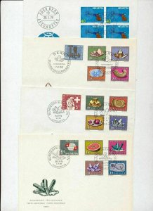 Switzerland 1958/2002 FDC Charity Patria Europa Covers Cards x 26(Tro167