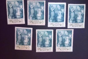 Vatican City Sc# 80 MH  (1942) - listing is for 1 of stamps shown