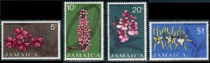 Jamaica  #375-378  Mint NH CV $6.10