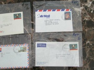 Lot of 6 Covers Postal History Papua New Guinea