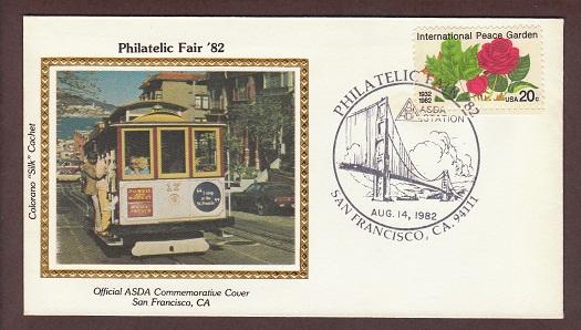 Philatelic Fair 1982 Colorano cover BIN 13052