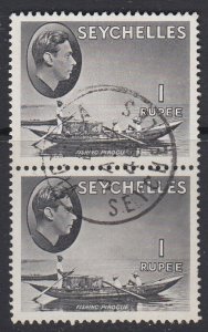 Seychelles, Scott 131 (SG 138ac), used pair